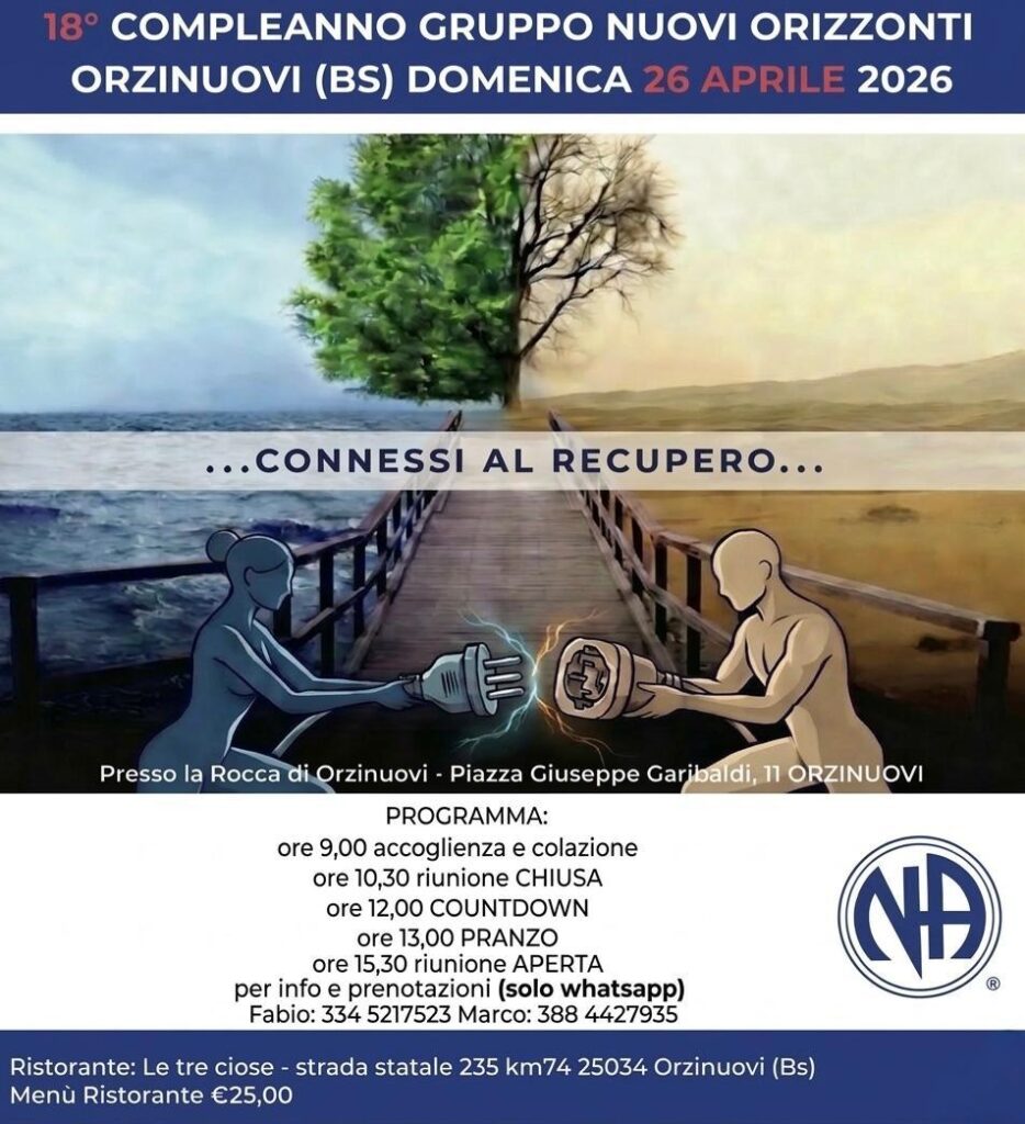 Compleanno del gruppo Nuovi Orizzonti. Aprile 2026